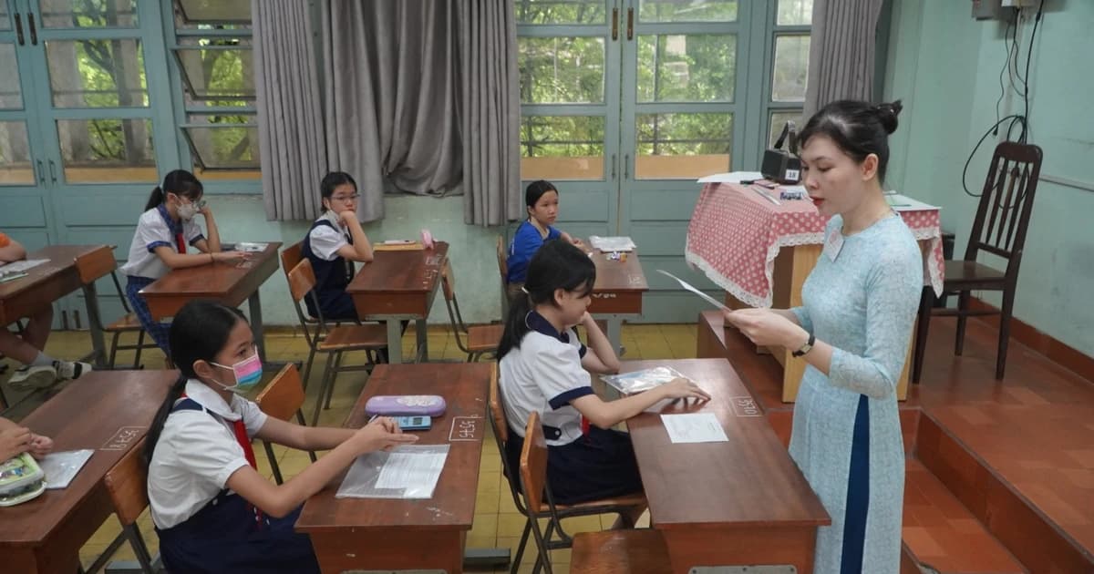 Chỉ tiêu lớp 6 vào 8 trường THPT công lập đặc thù tại TPHCM