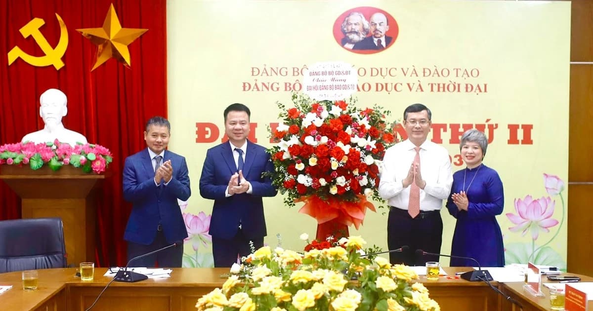 Đại hội Đảng bộ Báo Giáo dục và Thời đại thành công tốt đẹp