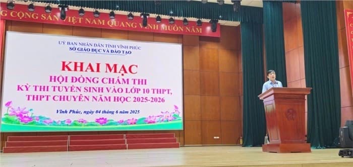 Vĩnh Phúc bắt đầu chấm thi vào lớp 10, dự kiến công bố điểm sớm