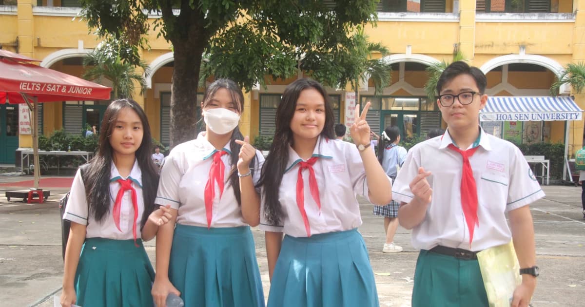 Thí sinh TPHCM chính thức bước vào kỳ thi tuyển sinh lớp 10 năm học 2025-2026