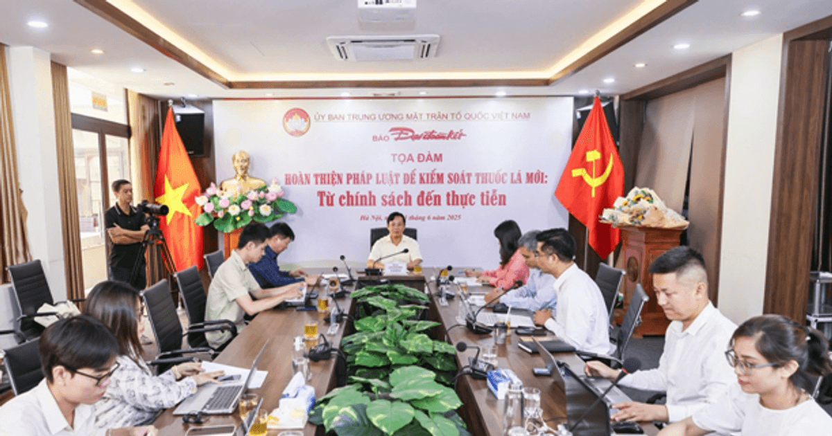 Cần đồng bộ các Luật liên quan để kiểm soát thuốc lá kiểu mới