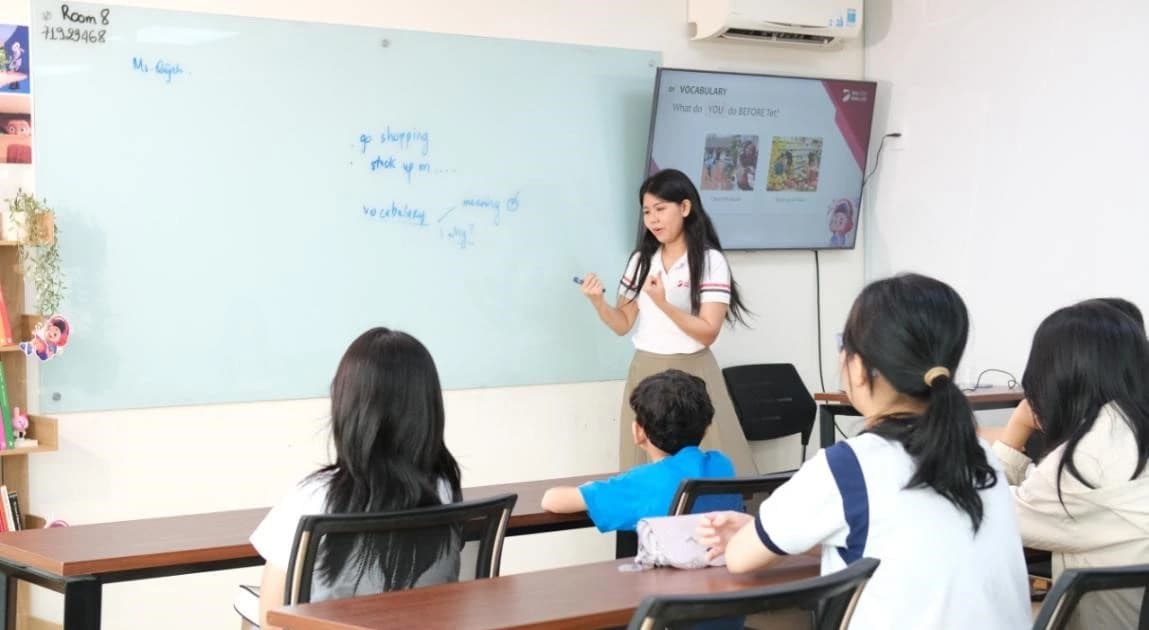 Giúp trẻ Tiểu học và THCS nâng cao hiệu quả học tiếng Anh