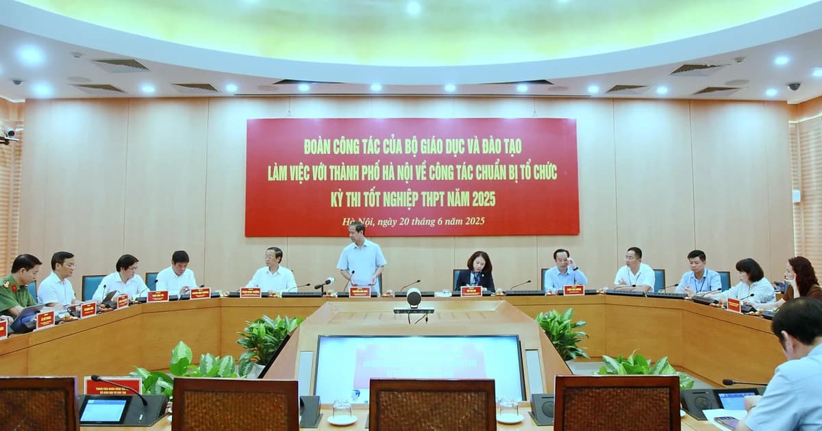 Hà Nội khẳng định tổ chức kỳ thi tốt nghiệp THPT với quyết tâm cao nhất