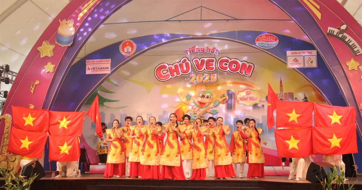 Khai mạc Hội thi tiếng hát chú ve con cho học sinh, học viên TPHCM năm 2025