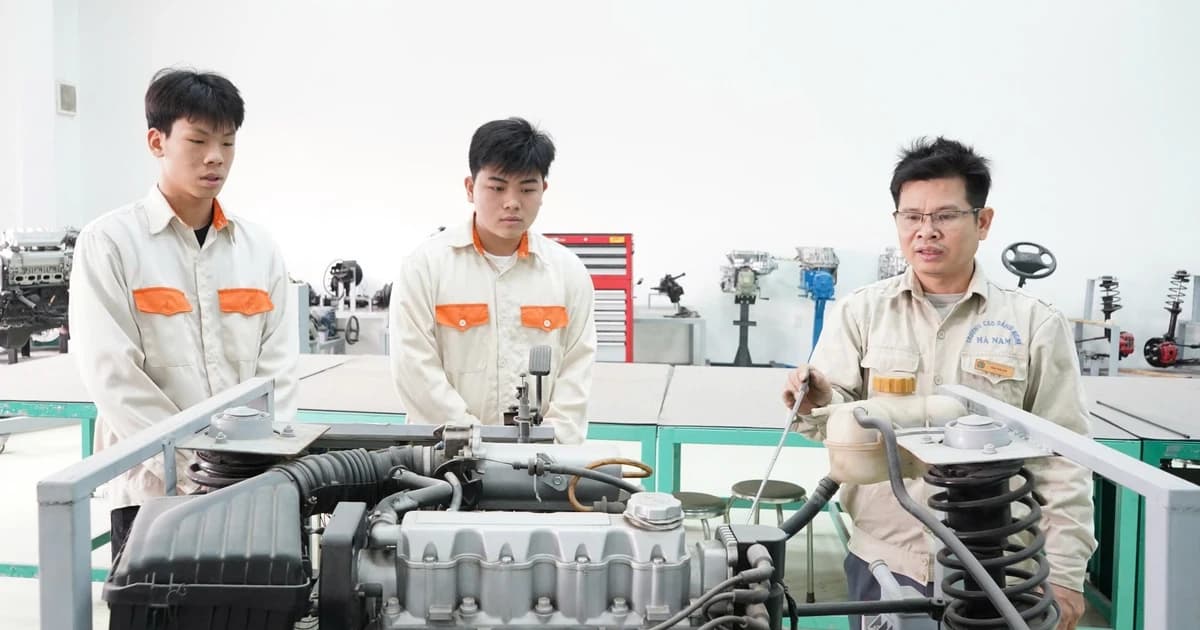Sức hút từ trường nghề