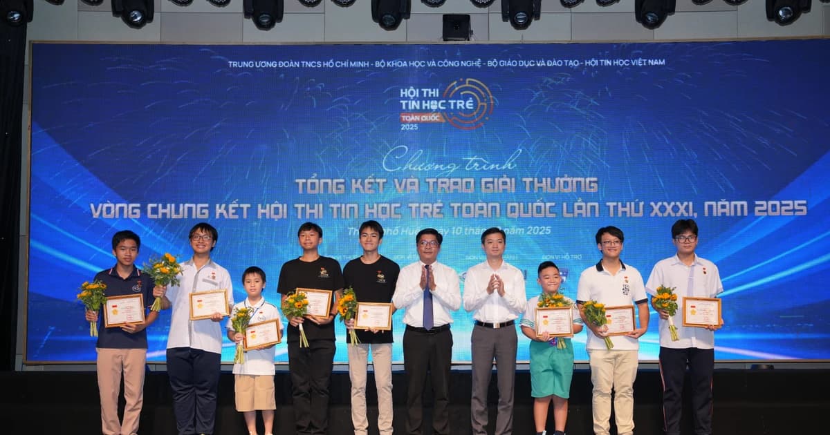193 thí sinh tranh tài tại vòng Chung kết Hội thi tin học trẻ lần thứ 31