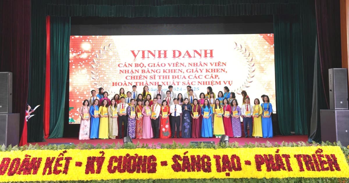Hải Phòng: Biểu dương giáo viên giỏi, học sinh giỏi năm học 2024 -2025
