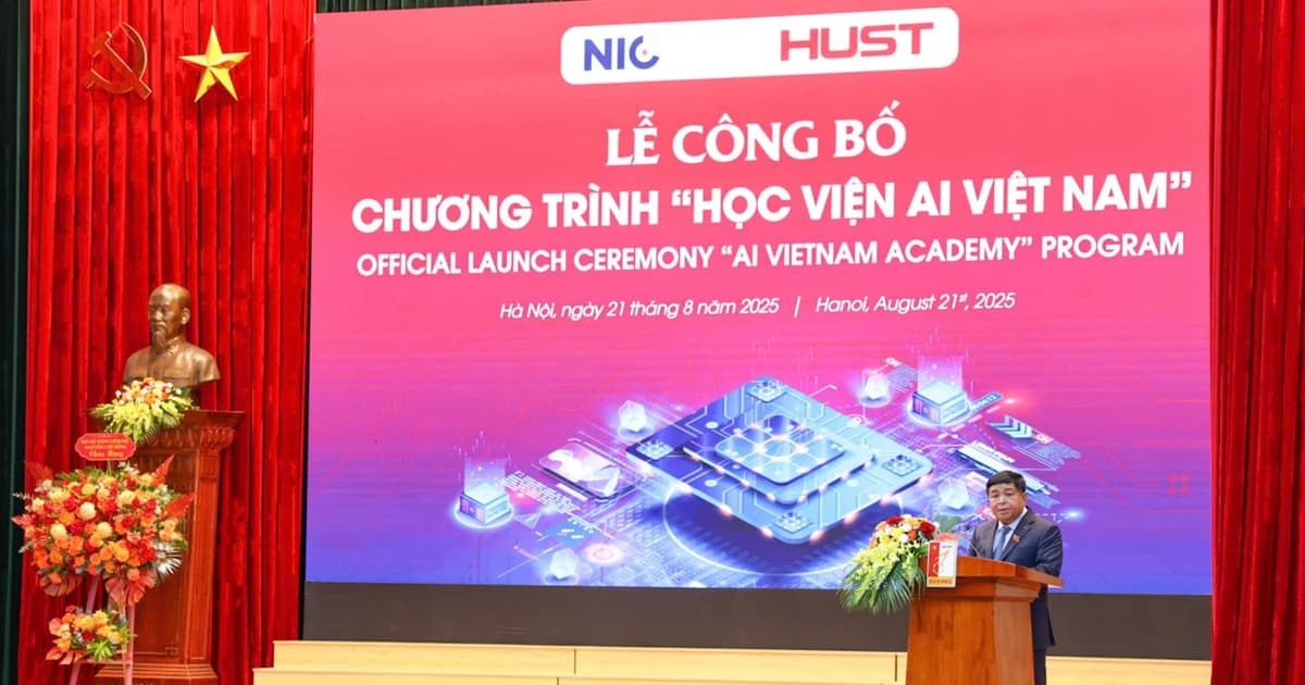 Nhân rộng mô hình 'Học viện AI Việt Nam'