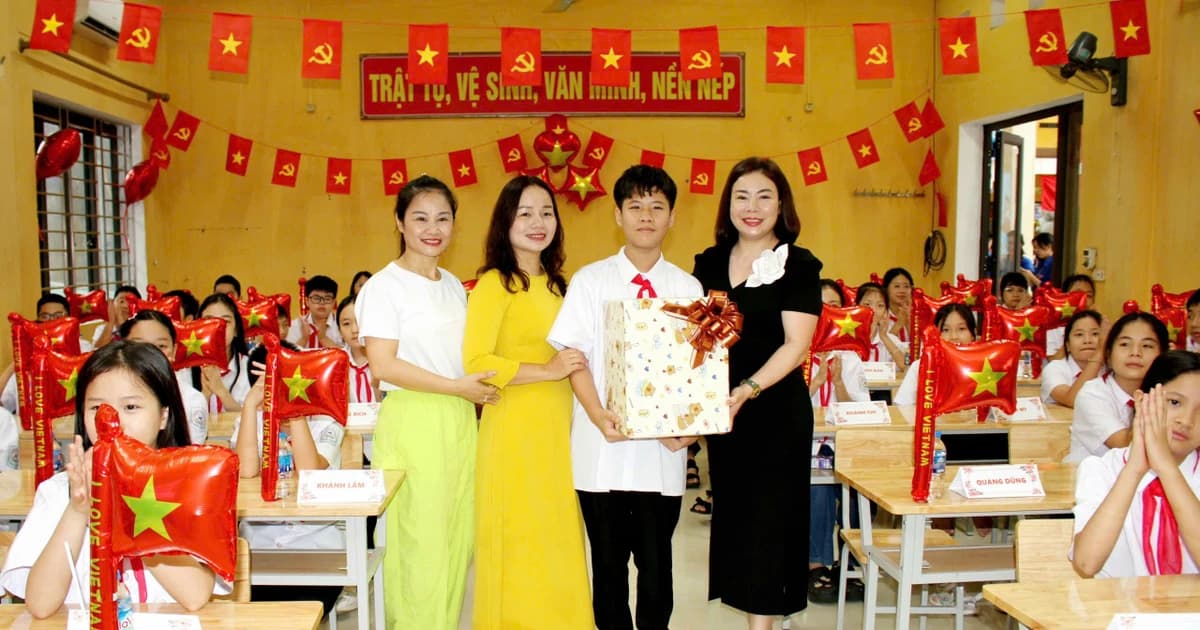 Lồng ghép bài học ý nghĩa và sáng tạo nhân ngày tựu trường