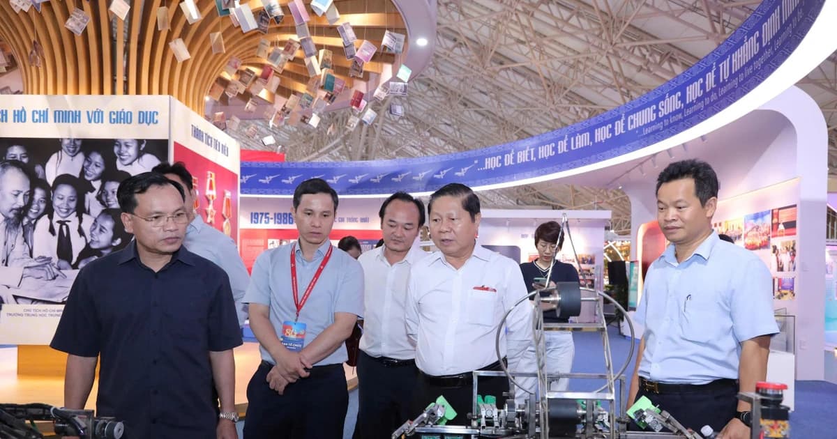Triển lãm thành tựu 80 năm ngành Giáo dục cần tạo dấu ấn nổi bật