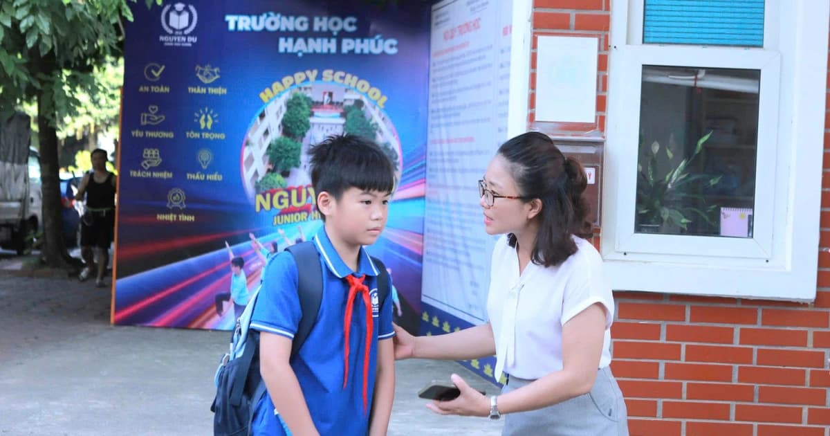 Kiến tạo ngôi trường hạnh phúc từ những điều giản dị