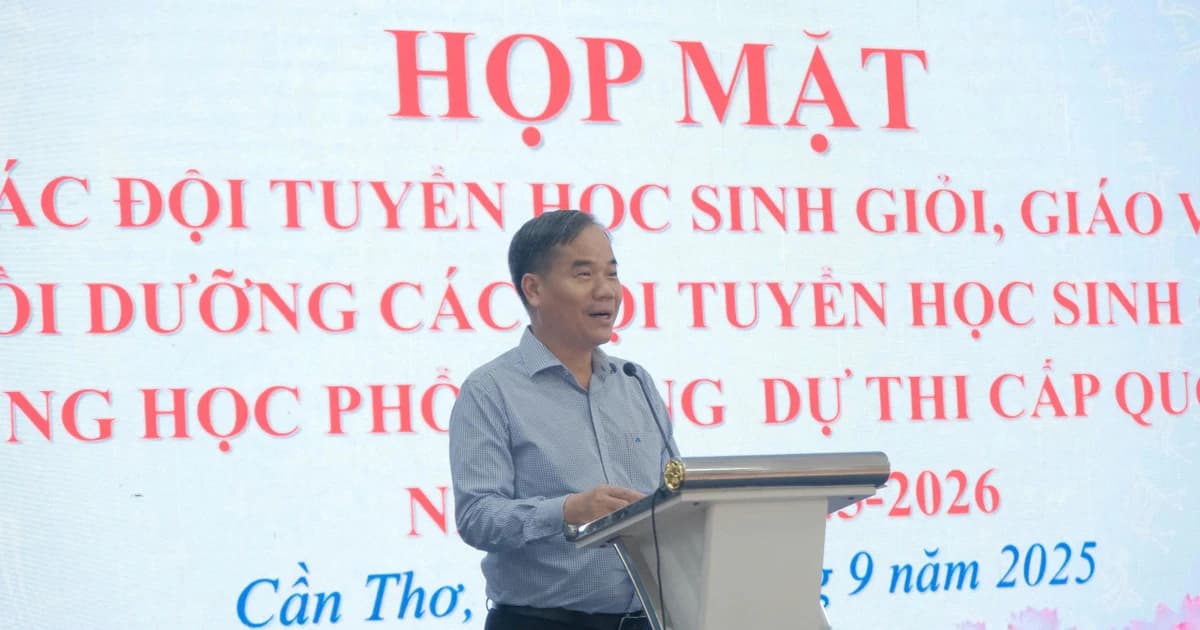 Cần Thơ có 222 thí sinh đội tuyển học sinh giỏi THPT dự thi cấp Quốc gia