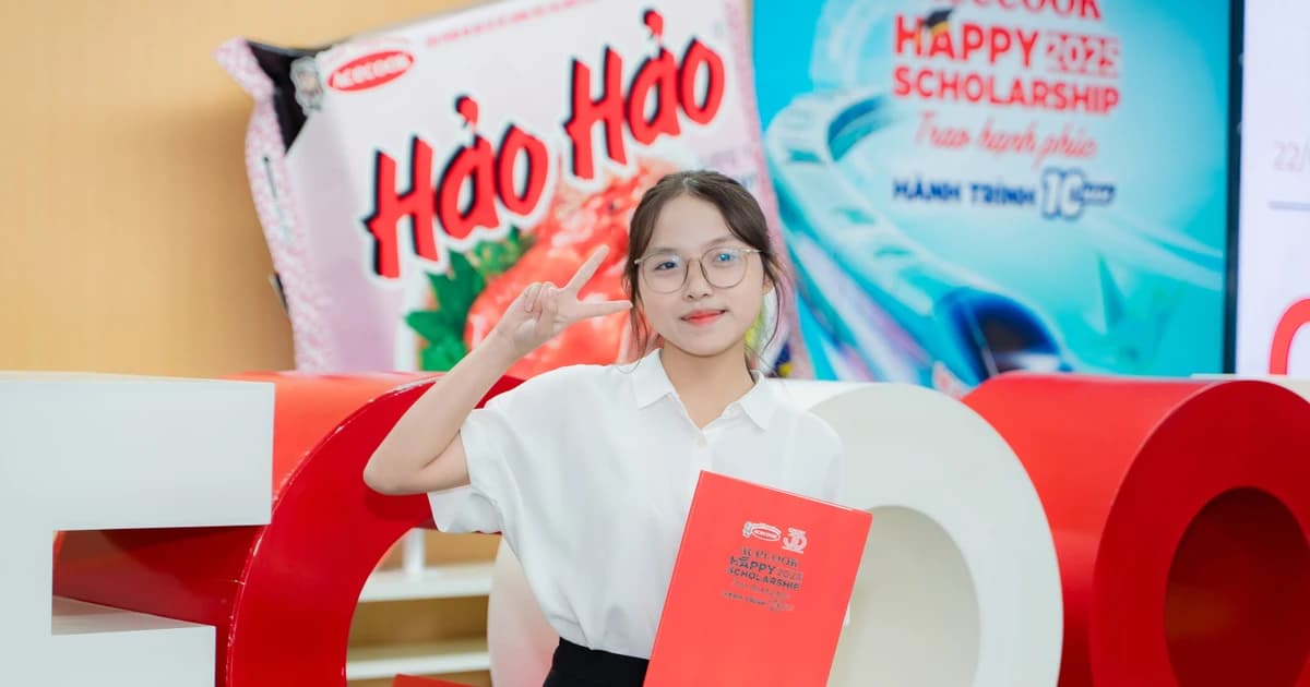 Acecook Happy Scholarship 2025: Lan tỏa hạnh phúc, chắp cánh ước mơ cho học sinh, sinh viên