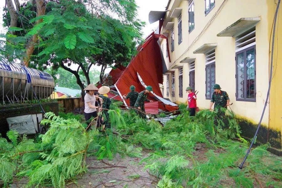 Ngành Giáo dục Phú Thọ sẵn sàng phương án phòng, chống bão Ragasa