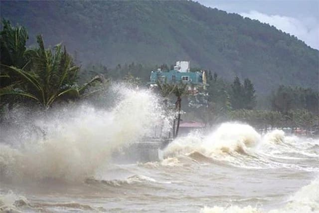 Bão Bualoi chuẩn bị suy yếu dần thành áp thấp nhiệt đới