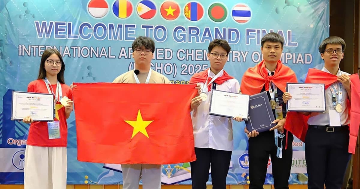 Học sinh Việt Nam đạt thành tích xuất sắc tại Olympic Vật lý Bắc Âu-Baltic 2026