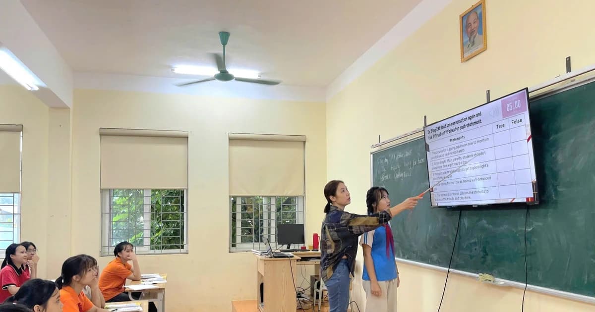 Đầu tư hạ tầng, chú trọng ứng dụng công nghệ trong giảng dạy