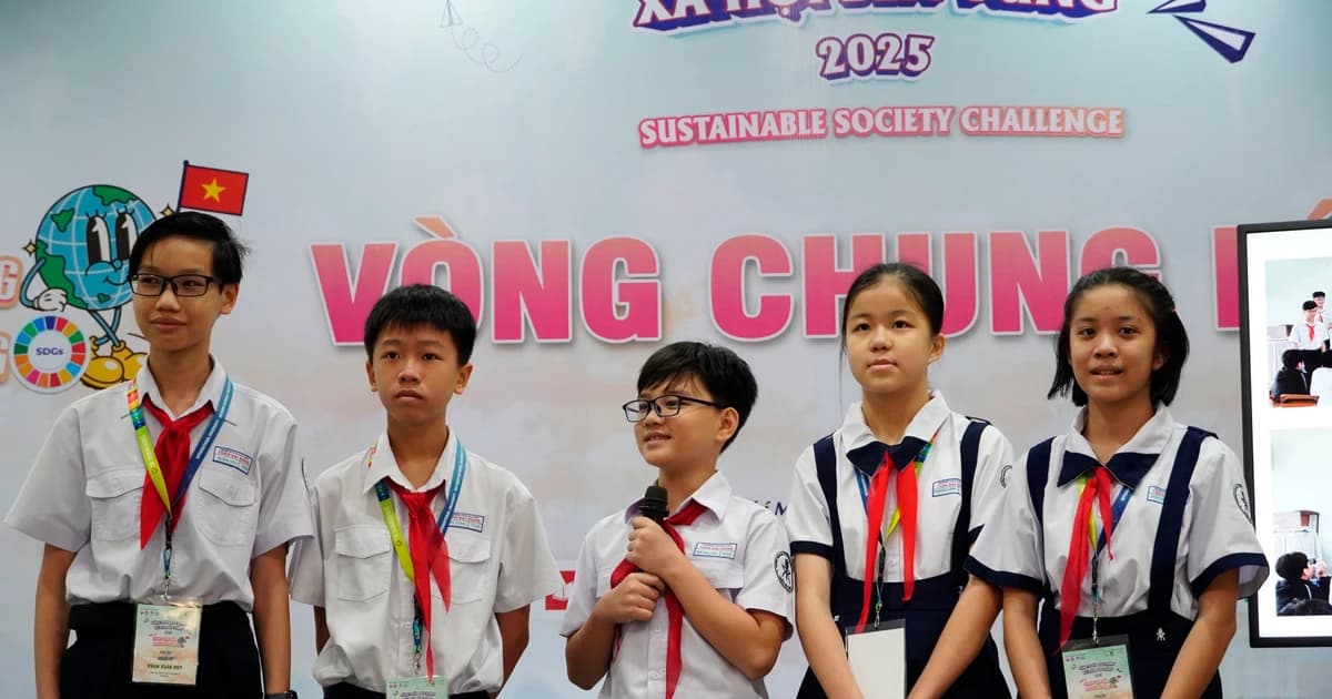 Lan tỏa tinh thần sáng tạo xanh từ 'Sáng kiến xây dựng xã hội bền vững 2025'