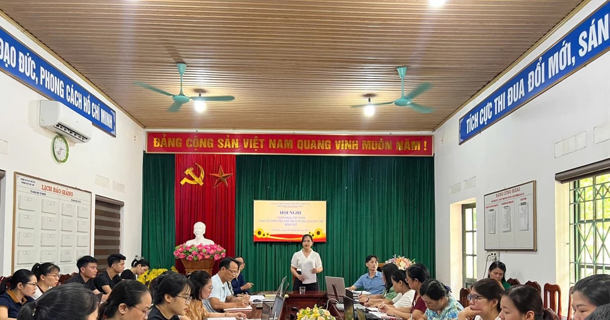 Ứng dụng công nghệ trong quản lý phổ cập giáo dục, xóa mù chữ