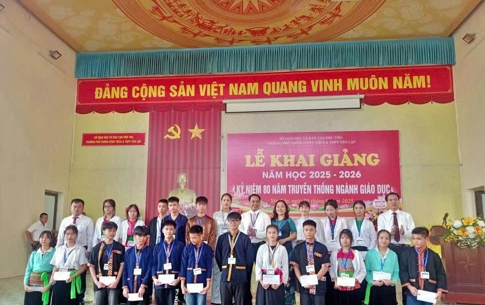 Phú Thọ quan tâm hỗ trợ học sinh dân tộc nội trú