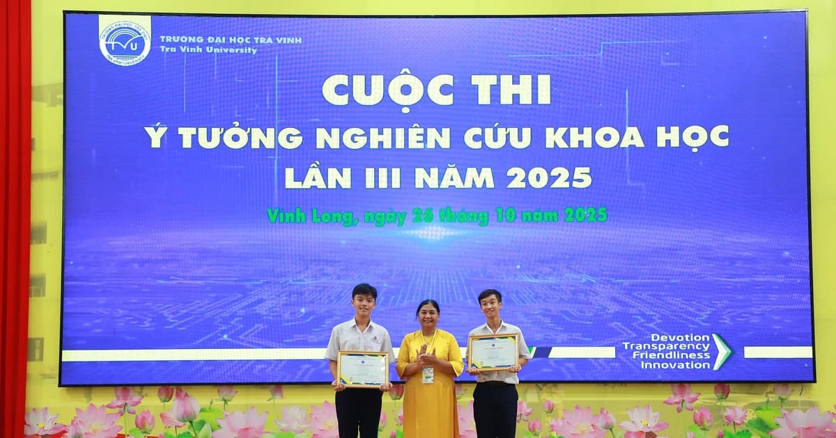 Hơn 270 học sinh THPT tranh tài tại Cuộc thi 'Ý tưởng nghiên cứu khoa học'