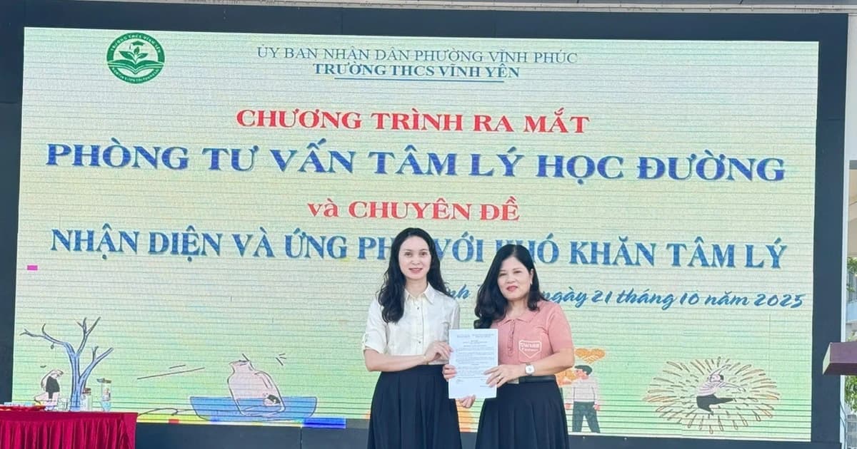 Trường học ở Phú Thọ tiên phong gắn kết tri thức với tâm lý học đường