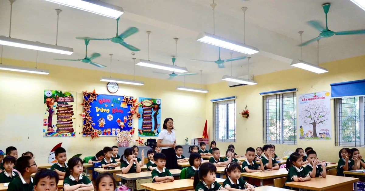 Học hai buổi trên ngày giúp học trò có thêm nhiều hoạt động thực tế