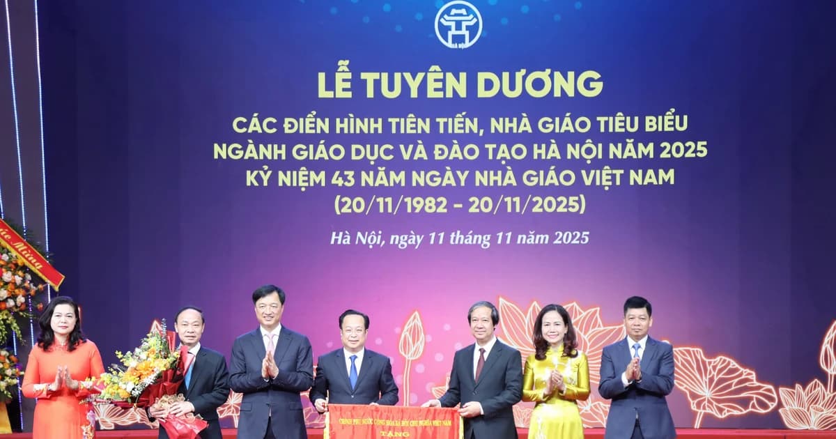 Khẳng định vai trò đầu tầu, tiên phong dẫn dắt của các nhà giáo Thủ đô