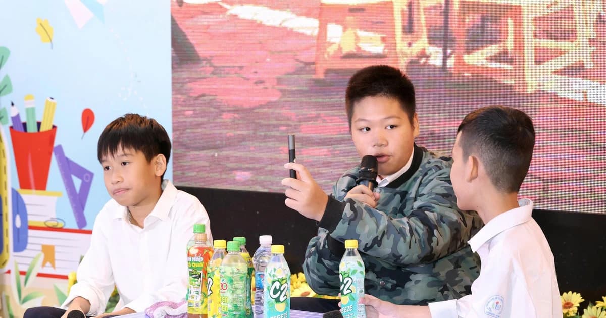 Khi học sinh là 'cánh tay nối dài' tuyên truyền phòng chống tác hại thuốc lá