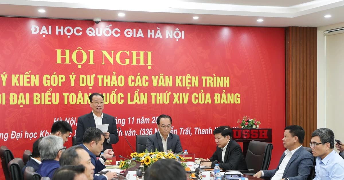 Đóng góp ý kiến thiết thực hoàn thiện Dự thảo Văn kiện Đại hội XIV của Đảng