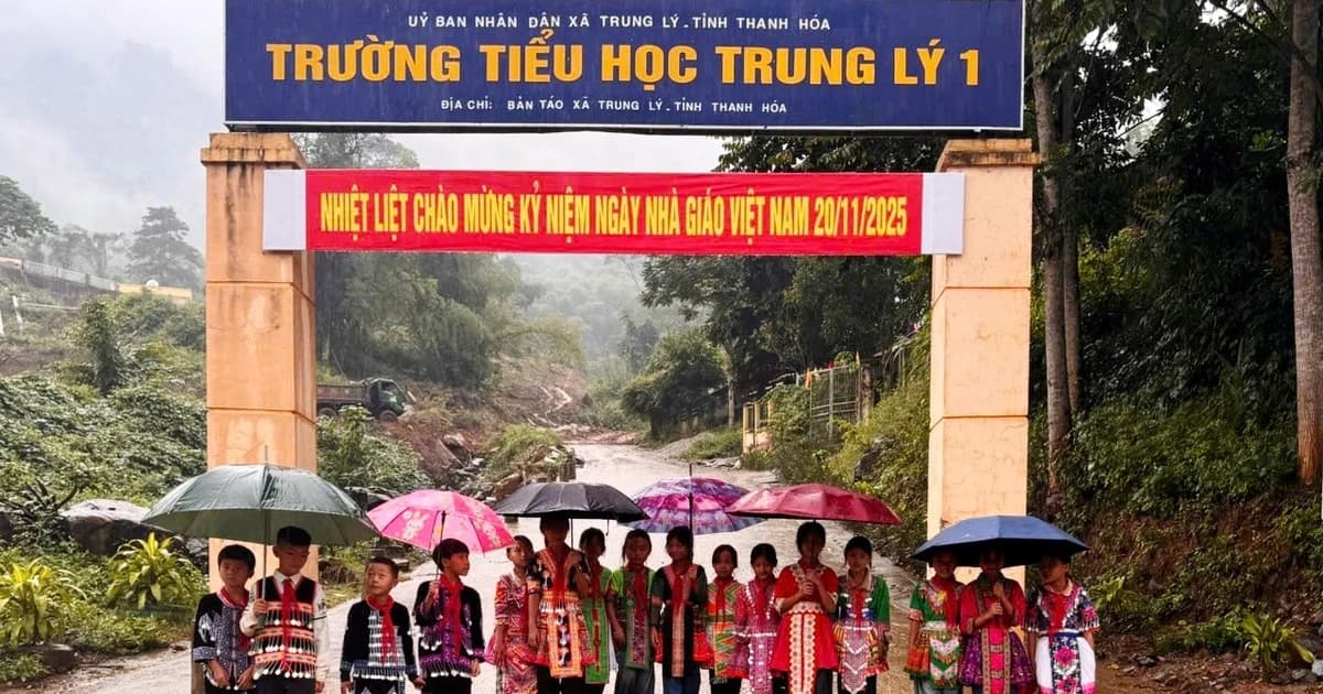 Từ vùng biên viễn Trường Tiểu học Trung Lý 1 dệt câu chuyện đẹp về giáo dục