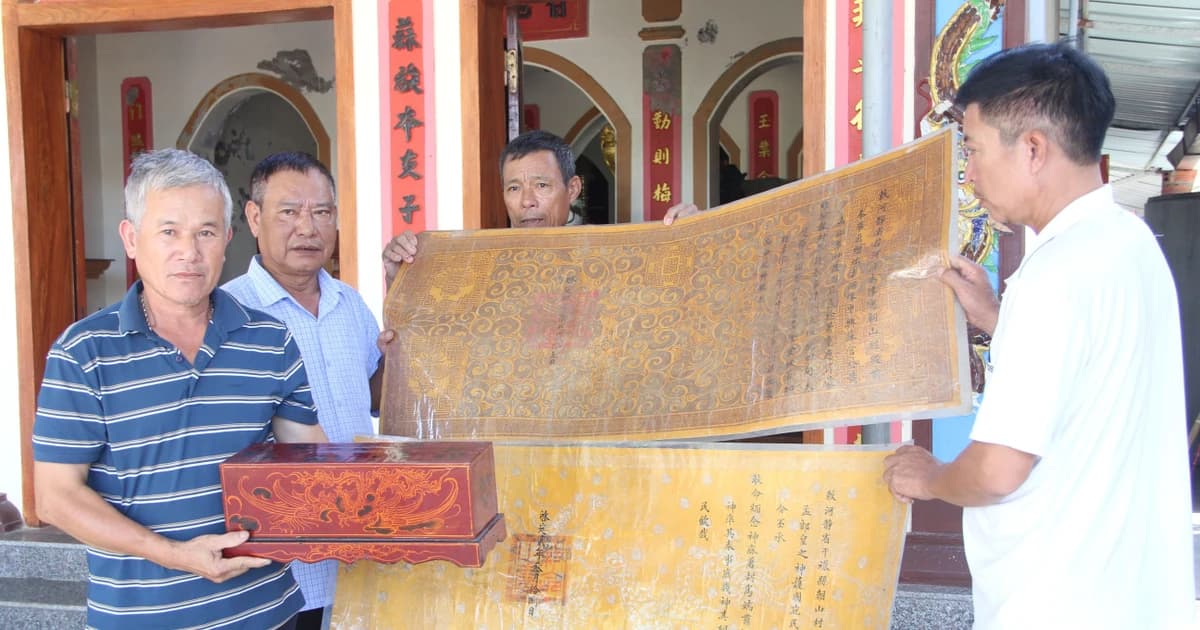 Giải mã sắc phong cổ của một Quận công triều Lê ở Hà Tĩnh