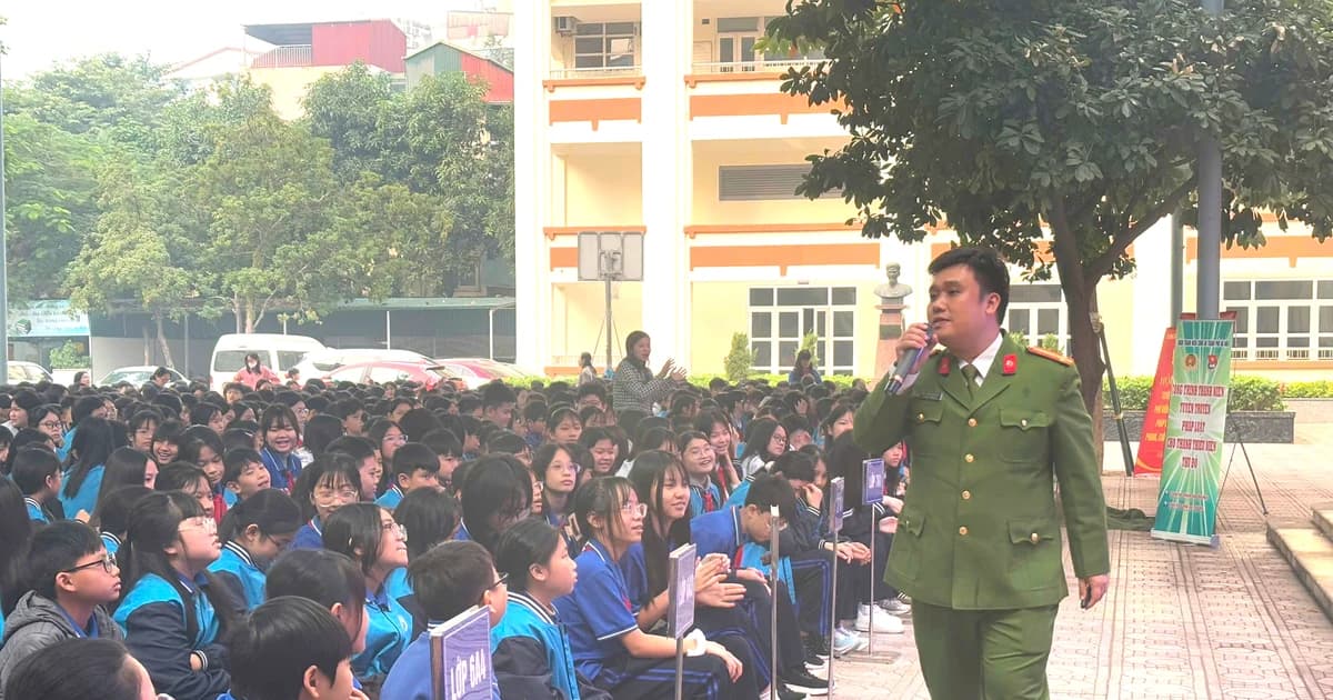 Hà Nội: Chuyên đề điểm 'tuyên truyền phòng chống ma túy' vì tương lai học sinh