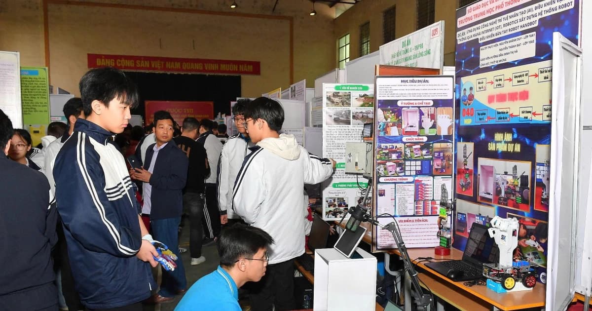 Học sinh Tuyên Quang bứt phá sáng tạo khoa học
