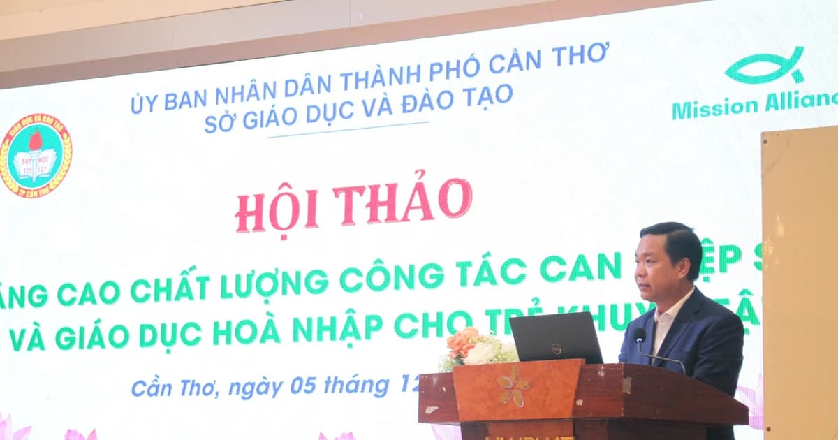 Nâng cao chất lượng Can thiệp sớm và GD hoà nhập cho trẻ khuyết tật