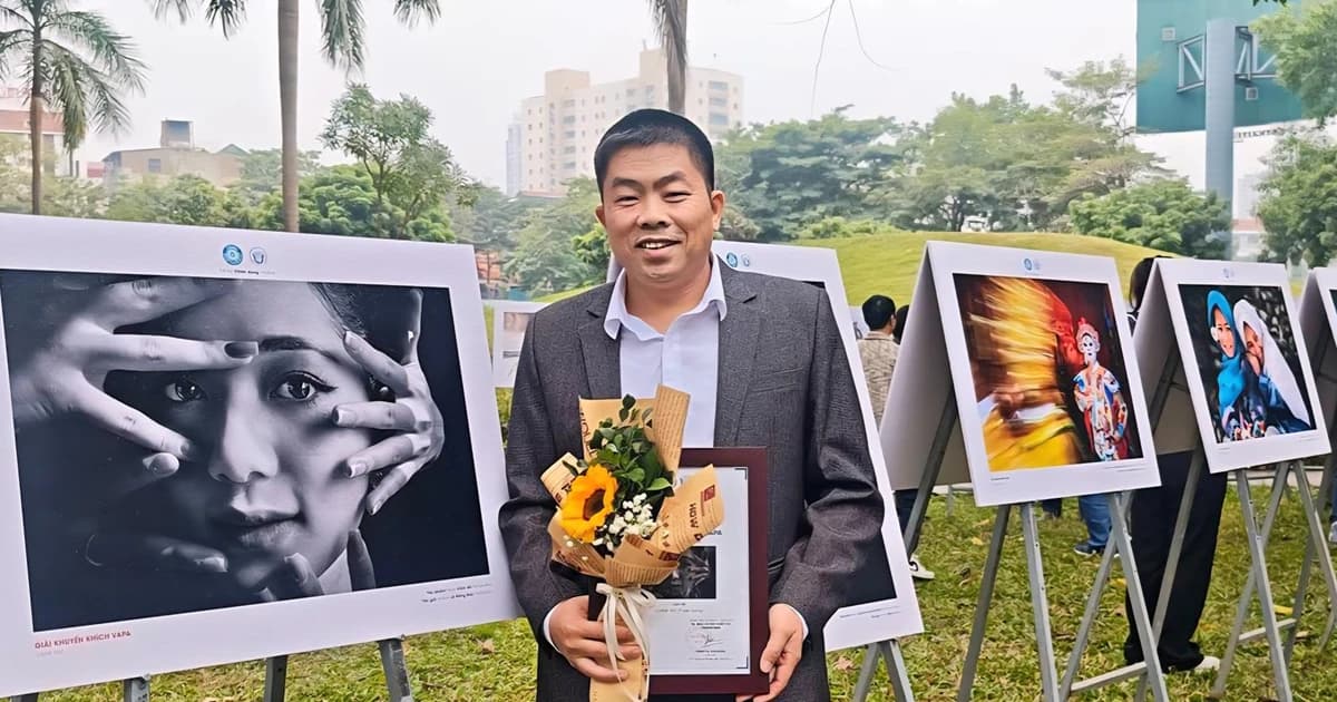 Thầy giáo Tuyên Quang đạt giải tại Cuộc thi Ảnh nghệ thuật quốc tế