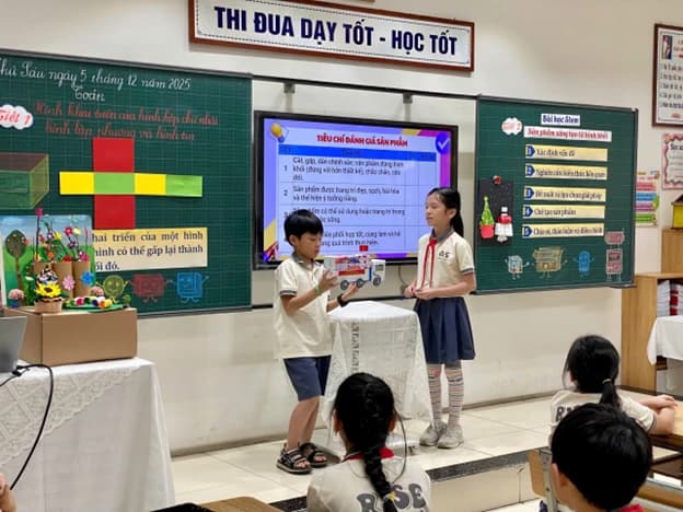 Toán - STEM giúp học sinh phát triển năng lực toàn diện
