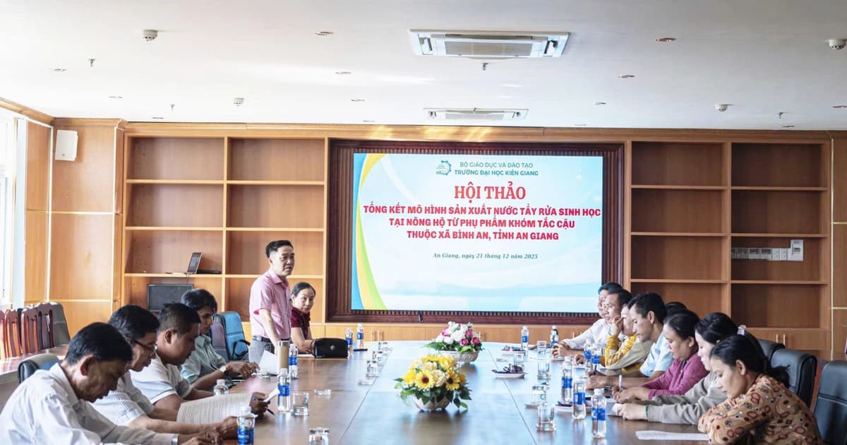 Trường ĐH Kiên Giang gắn kết nghiên cứu khoa học với sinh kế địa phương
