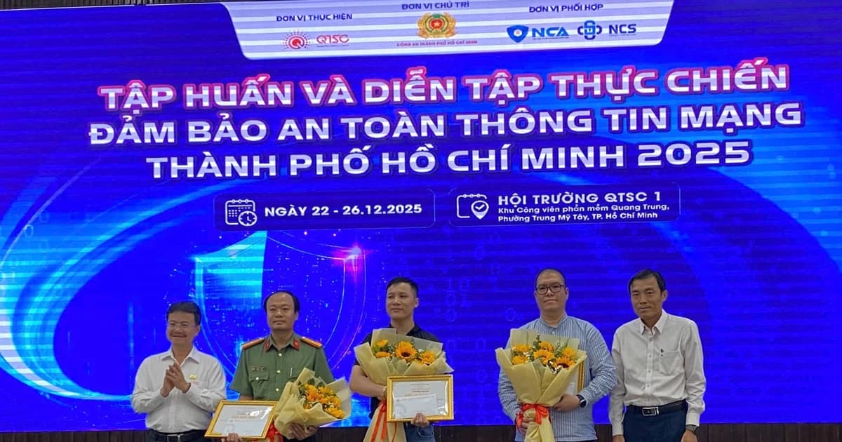 1.200 nhân sự được đào tạo kỹ năng ứng cứu sự cố an toàn thông tin