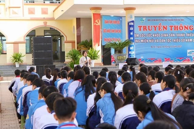 Truyền thông chăm sóc sức khỏe sinh sản cho thanh thiếu niên vùng miền núi, DTTS tại Ba Vì