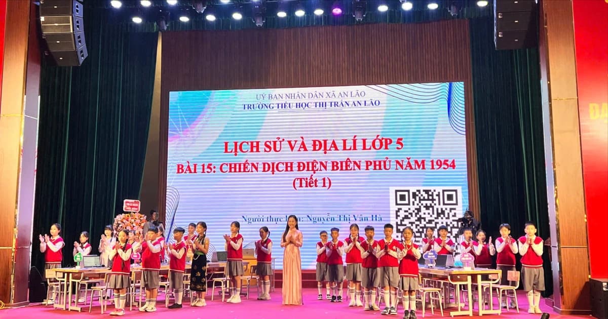 Học sinh Hải Phòng hào hứng với giờ học Lịch sử và Địa lý lớp 5