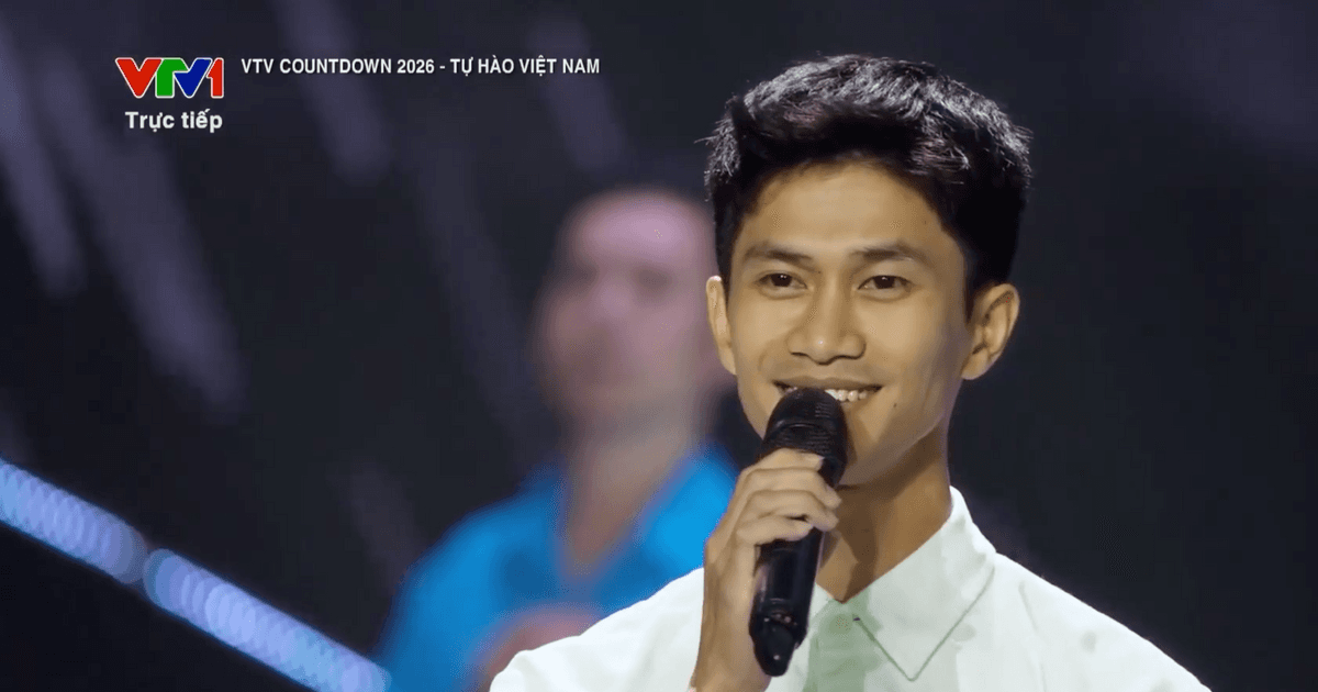 VTV Countdown 2026: Sức sống của ca khúc Còn gì đẹp hơn qua giọng hát Nguyễn Hùng