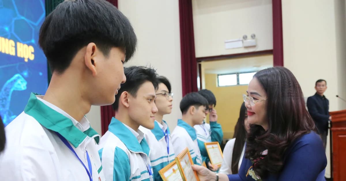 Quảng Trị vinh danh dự án nghiên cứu khoa học kỹ thuật tiêu biểu của học sinh