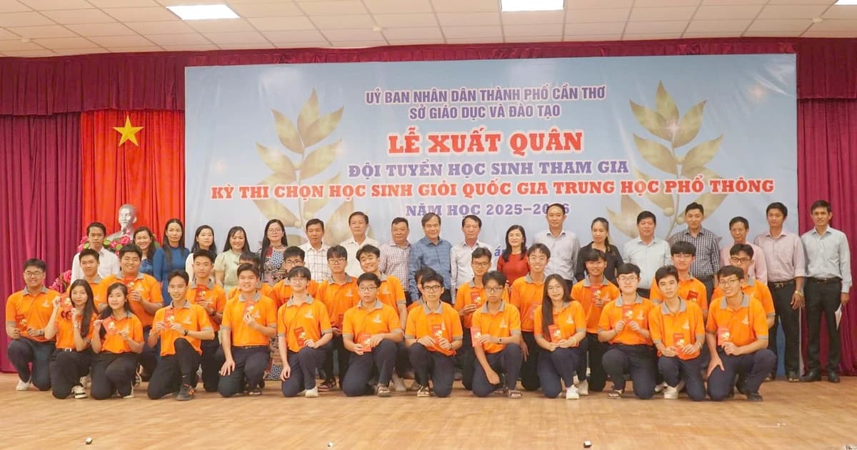 Học sinh TP Cần Thơ đạt 95 giải Kỳ thi chọn học sinh giỏi quốc gia THPT
