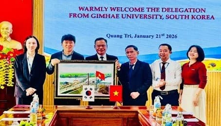Học sinh Quảng Trị có cơ hội học tập tại Trường Đại học Gimhae, Hàn Quốc