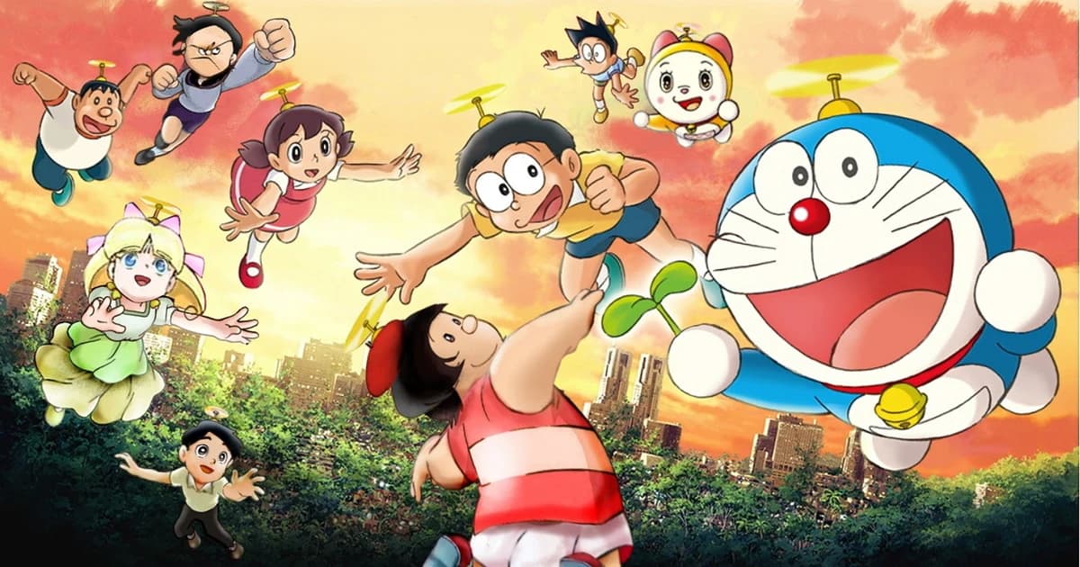 Từ trang sách: Mê tít Doraemon