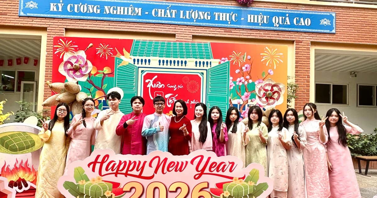 Trải nghiệm vui Tết cổ truyền với trẻ mầm non Hoàng Mai