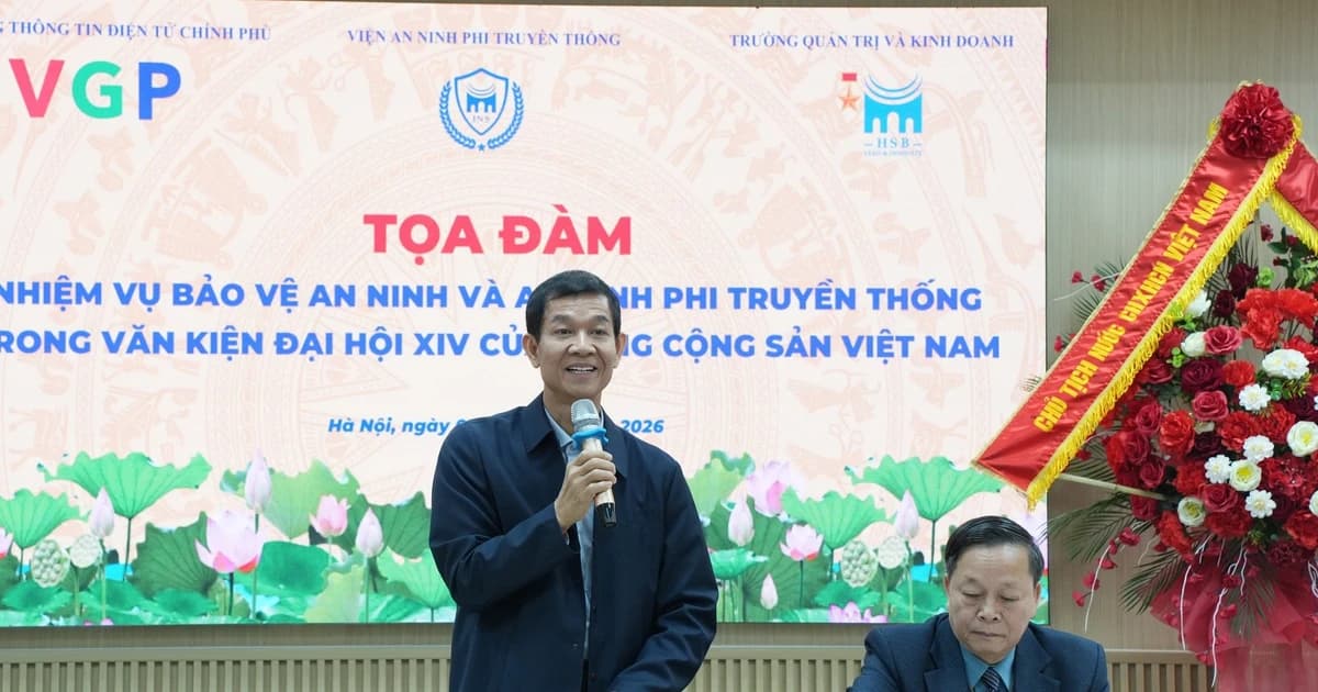 Yêu cầu chuẩn hóa giáo trình giảng dạy an ninh phi truyền thống