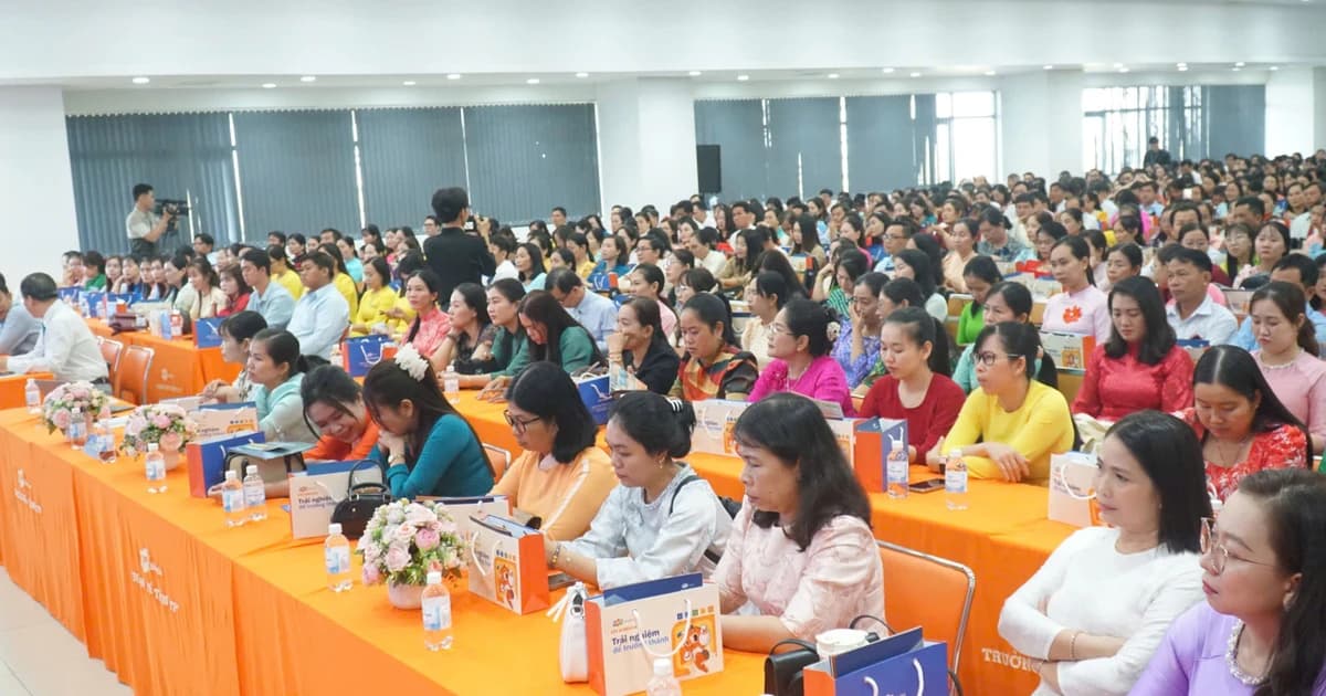 Hơn 700 giáo viên Cần Thơ tham gia Hội thi chủ nhiệm lớp giỏi THCS cấp thành phố