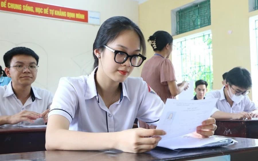 Phổ điểm phân hoá tốt, có lợi cho các trường đại học sử dụng tuyển sinh